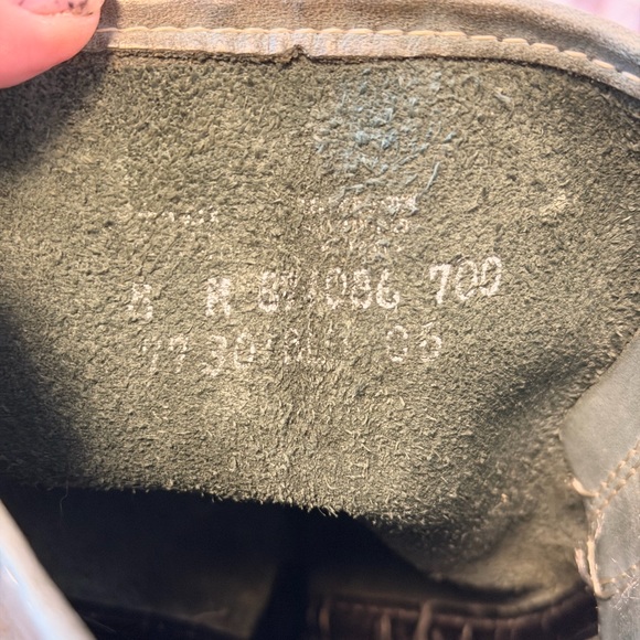 Vintage Frye 12r Harness Boot TEAL brass hardwear - Picture 7 of 7